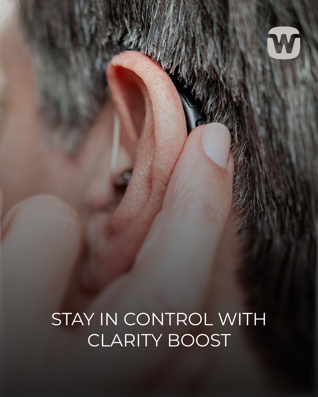 Widex Allure AI RIC in the ear, Clarity Boost AI